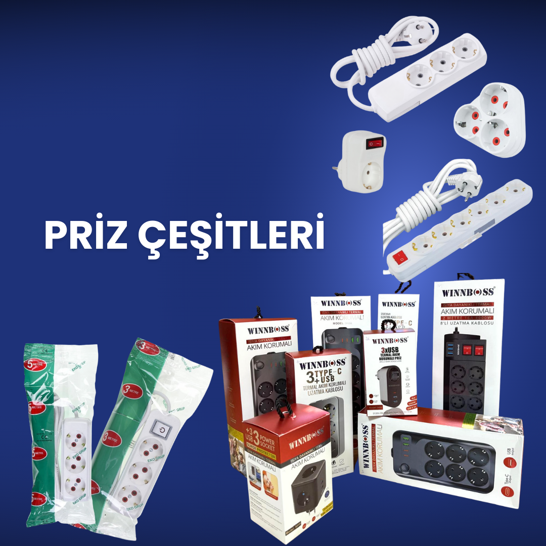 PRİZ ÇEŞİTLERİ