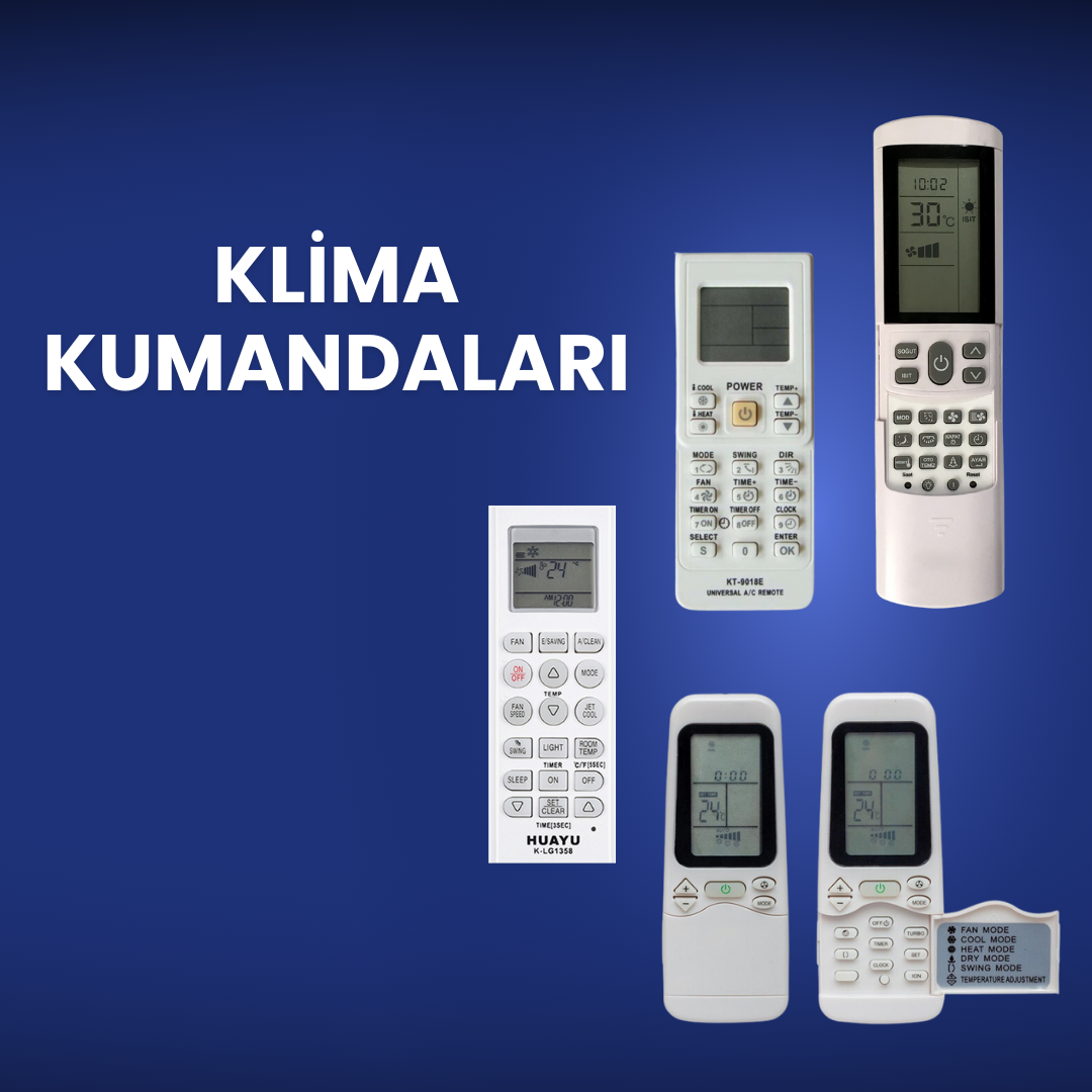 KLİMA KUMANDALARI