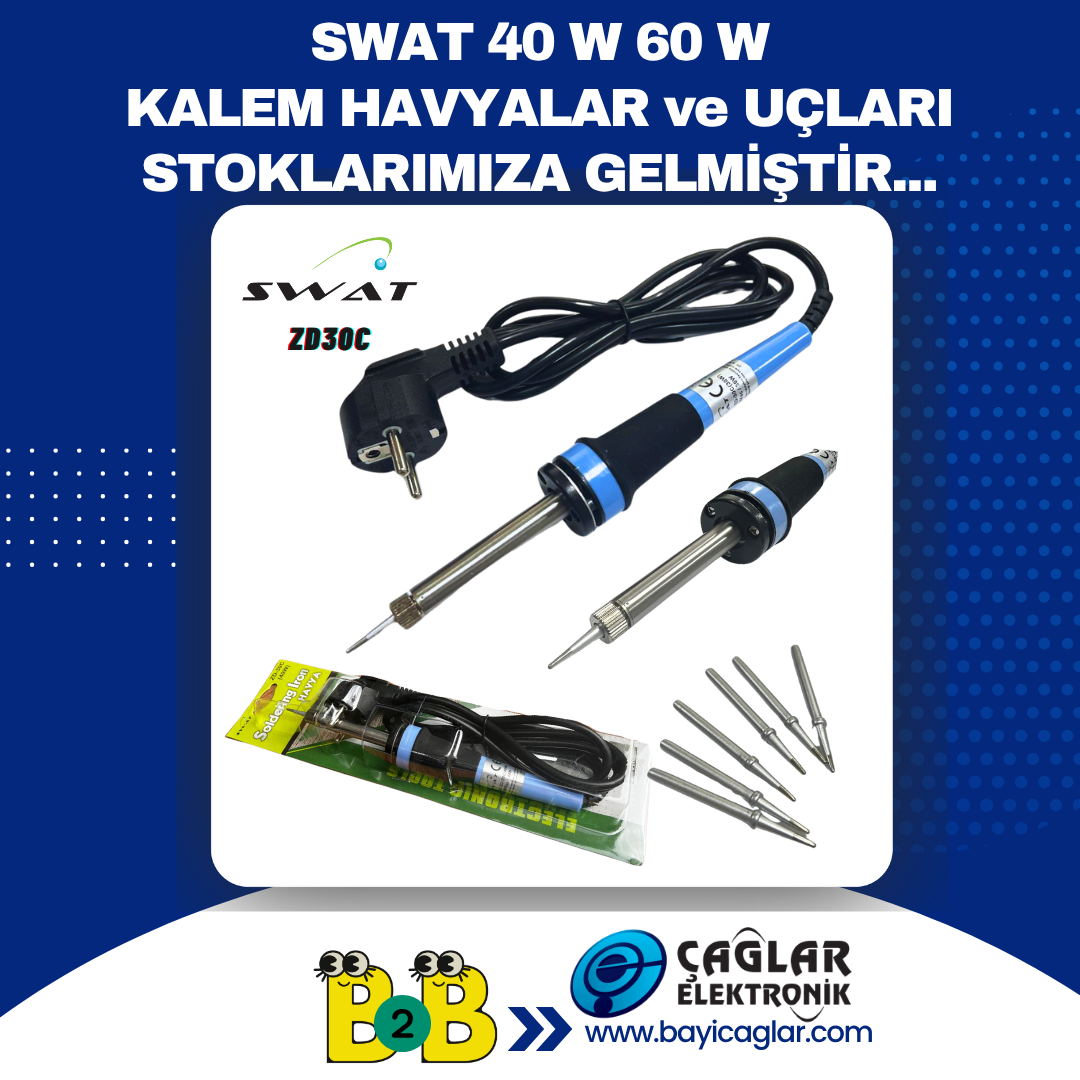 SWAT KALEM HAVYALAR STOKLARIMIZDA...