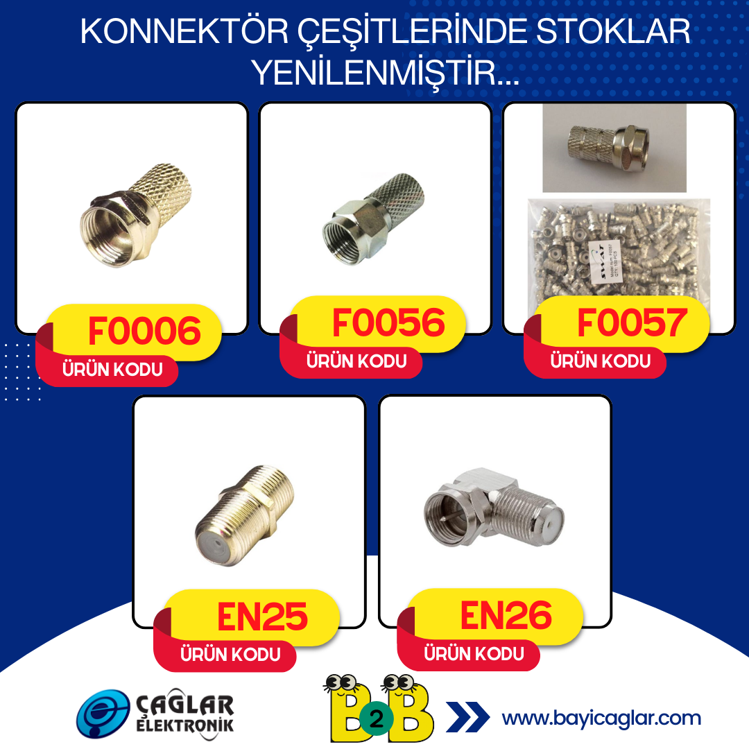 SWAT KONNEKTÖR STOKLARI YENİLENMİŞTİR...