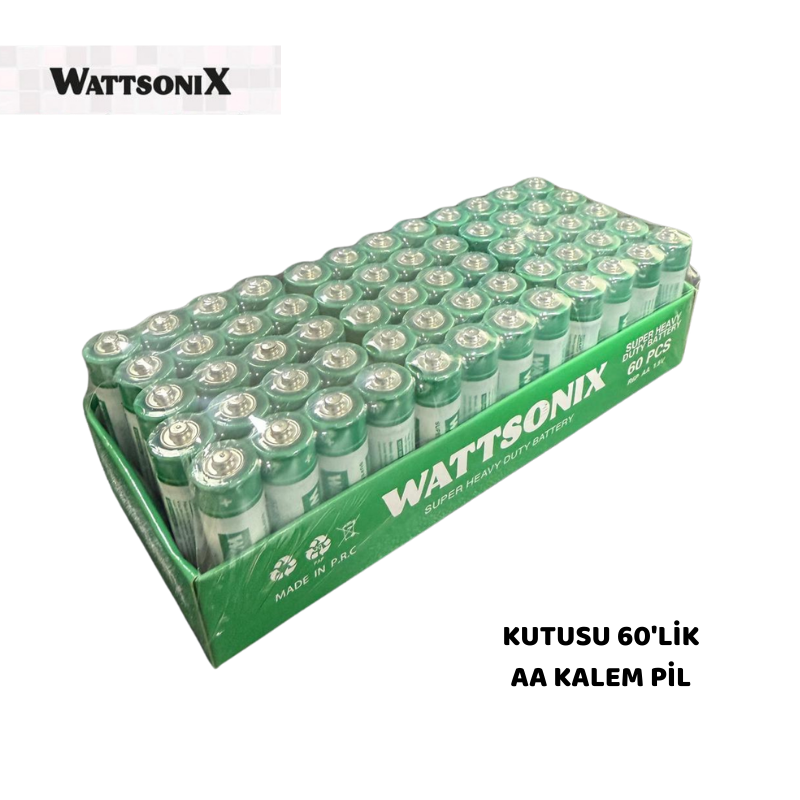 WATTSONIX 1,5V AA KALEM PİL