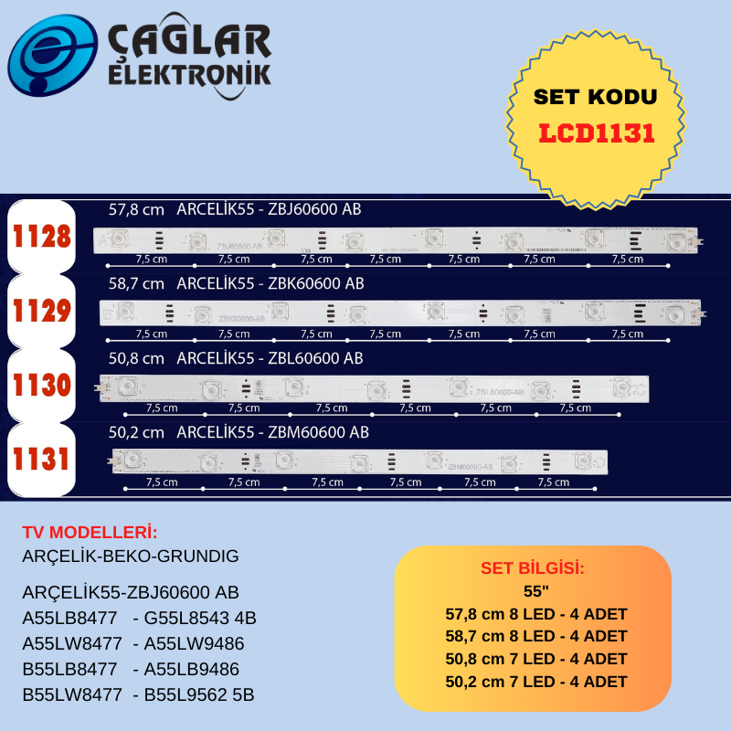 ARÇELİK-BEKO A55LB8477 - A55LW8477