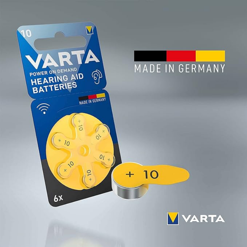 VARTA 1,4V KULAKLIK PILI  (10)