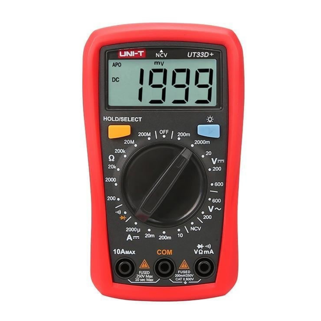 UT 33D+ ÖLÇÜ ALETİ  IŞIKLI BUZZERLI   UNIT