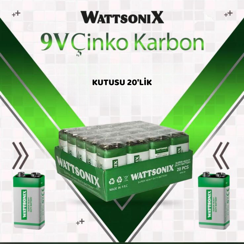 WATTSONIX 9V PIL