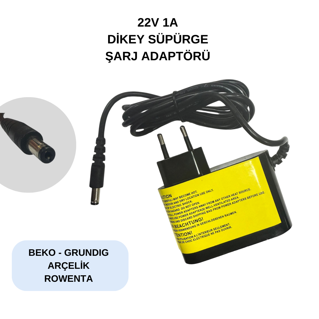 22V 1A SÜPÜRGE ADAPTÖRÜ