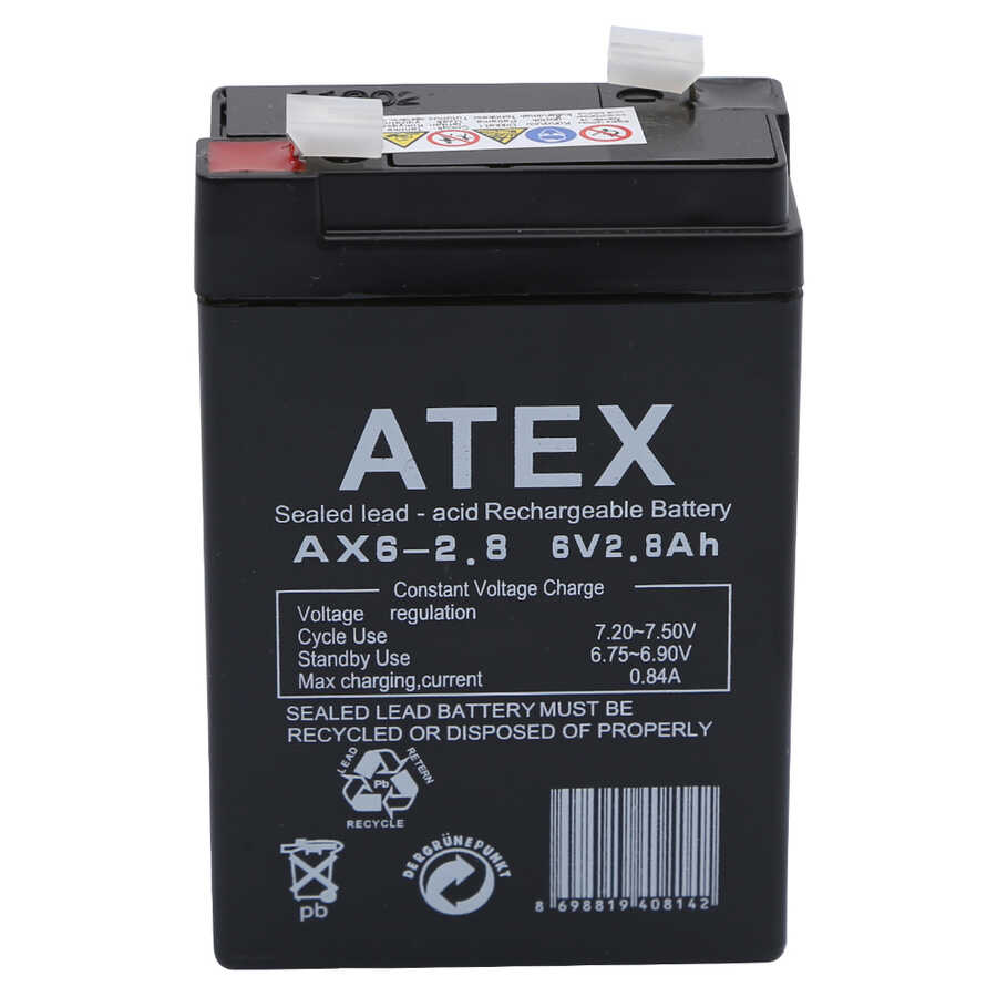 AKU 6 V 2,8AH ATEX