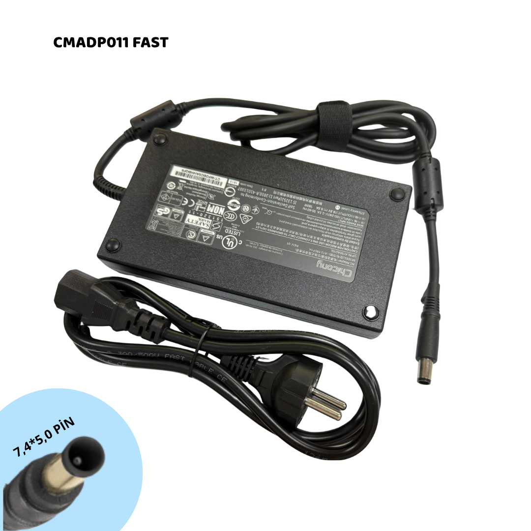 19V 9,5A ADAPTÖR 180W 7,4*5,0  HP  CMADP011
