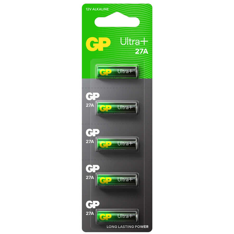 12V ALKALIN PIL GP27A-2C5 5'LI ALARM