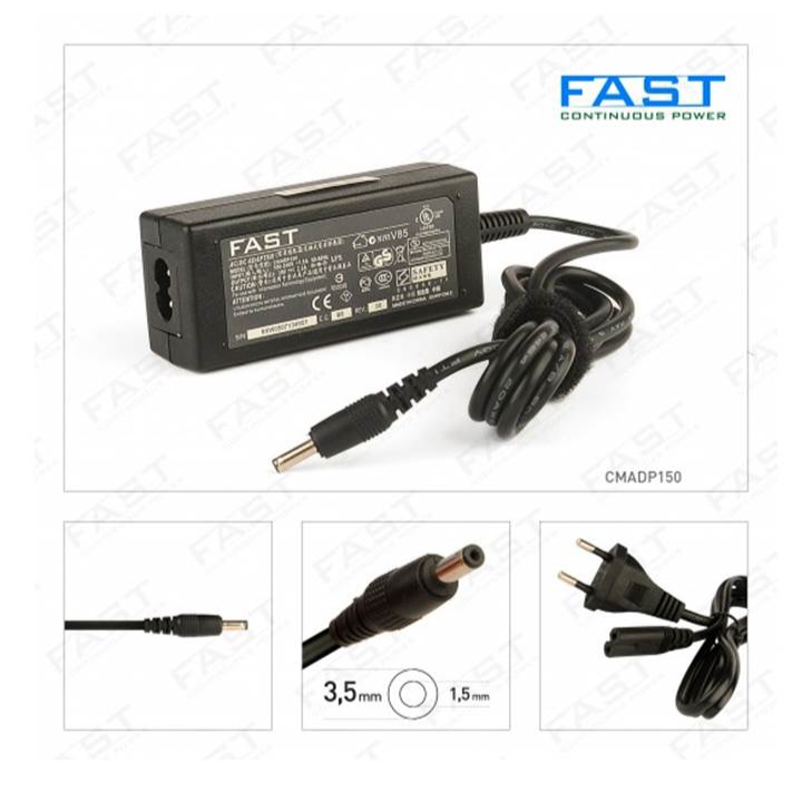 19V 2,37A  LAPTOP (3,5x1,5x9)ACER CASPER  CMADP150