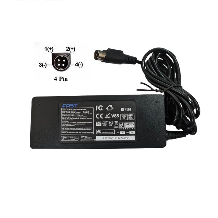 12V 5A ADAPTOR (4 PIN)  60W  POS CİHAZI İÇİN  CMADP105B