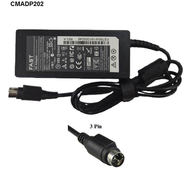 24V 2,5A ADAPTOR  (3PIN) 60W  POS CİHAZI İÇİN  CMADP202