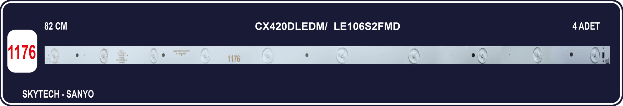 SKYTECH-SANYO  LE106S2FMD-CX42D10-ZC21FG-03 303CX420035-CX420DLEDM