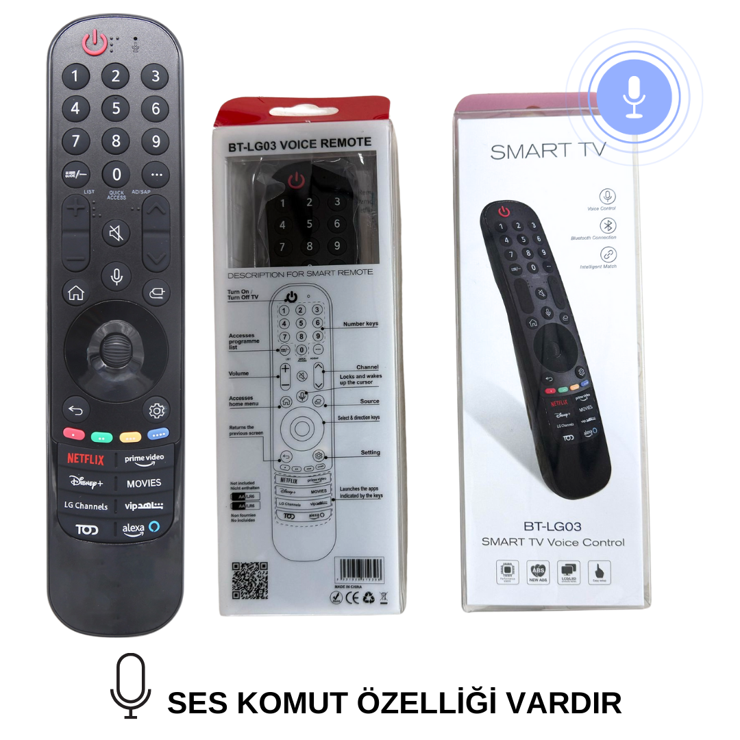 LG TOD TUŞLU YENİ BT-LG03