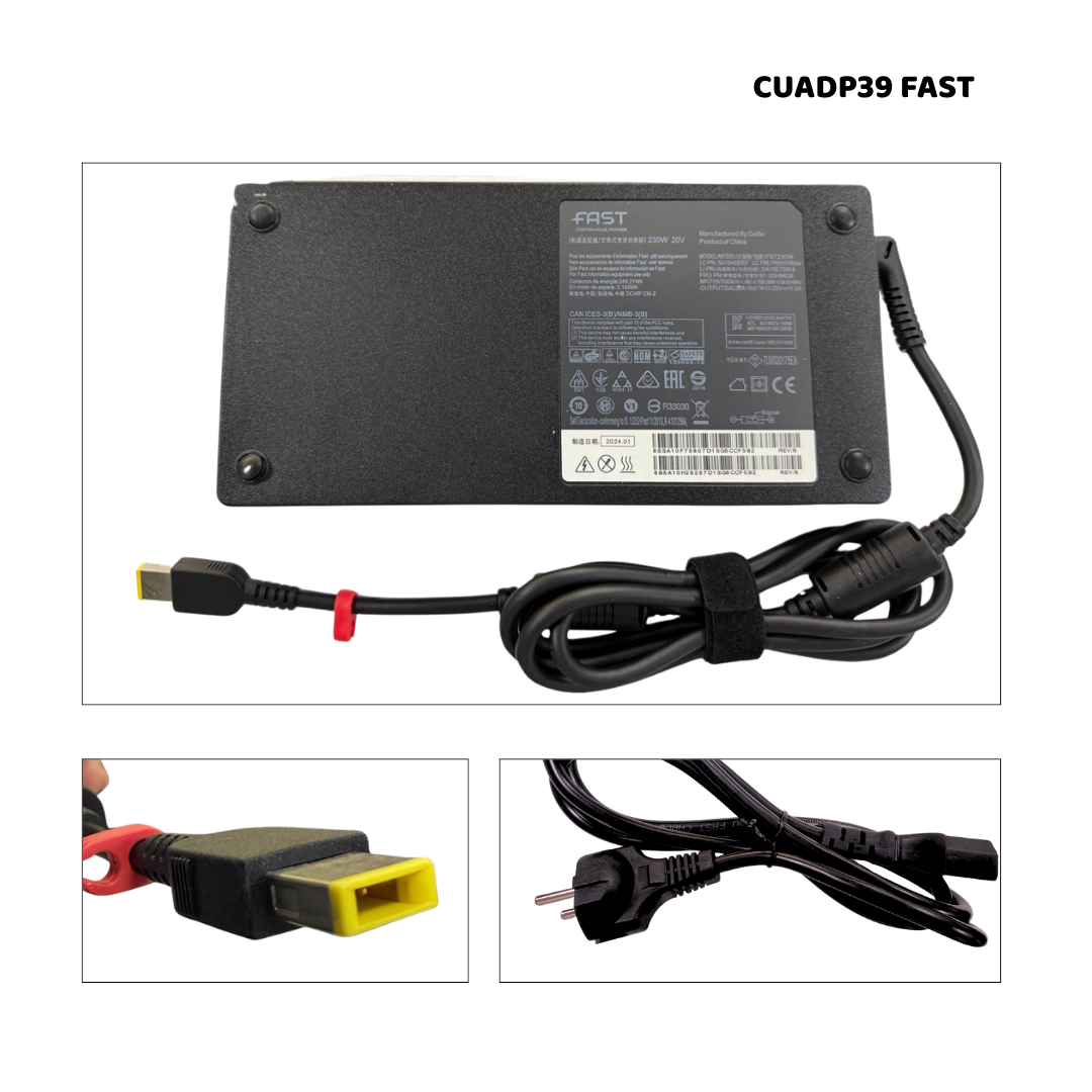 20V 11,5A 230W ADAPTÖR USB PİN LENOVA CUADP039