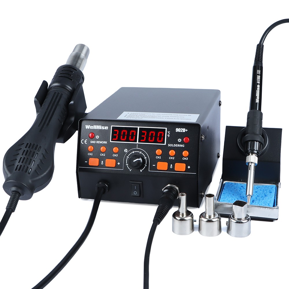 ISI AYARLI SICAK HAVA 902D+ ÜFLEMELİ HAVYA İST.WELLISE